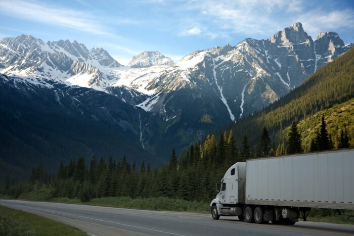 freight truck shipping truck