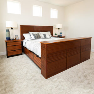 Soho TV Bed frame, Closed