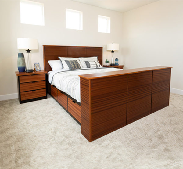 Soho TV Bed frame, Closed