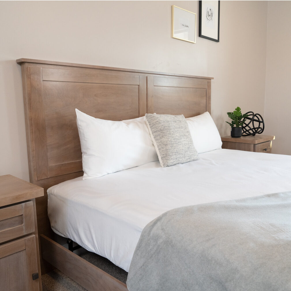 Hudson TV Bed Frame Real Wood TV Bed Wildwood TV Lift Furniture