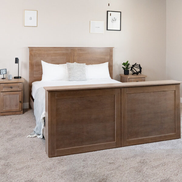 Hudson TV bed in coastal mist