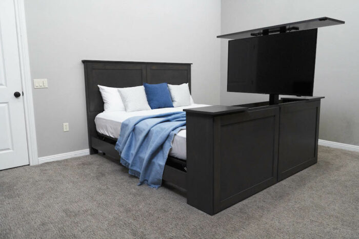 360 Mech Half Swiveled TV lift mechanism Half Swiveled