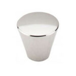 polished nickel knob