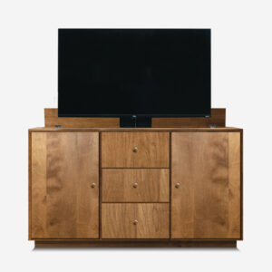 Brisbane Storage TV Lift Cabinet TV Open