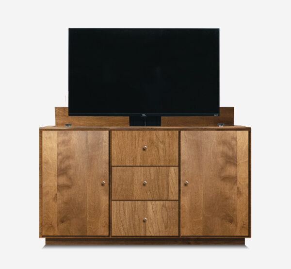 Brisbane Storage TV Lift Cabinet TV Open