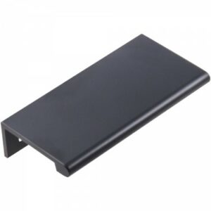 Matte black modern pull