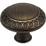 satin brass cabinet knob