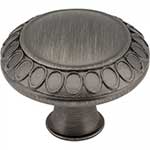 brushed pewter cabinet knob