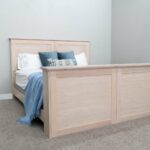 Hudson TV Bed in Whitewash