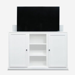 Hayward Storage TV Lift Cabinet - White