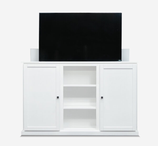 Hayward Storage TV Lift Cabinet - White