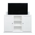 Hayward Storage TV Lift Cabinet - White