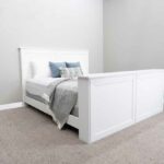 Hudson TV Bed in White