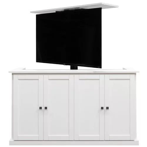 Hayward TV lift cabinet -Freestanding - White