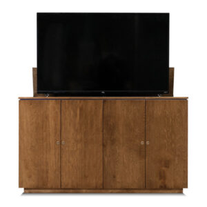 Storage Brisbane TV Lift Cabinet TV open
