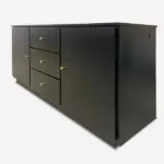 Brisbane Storage TV Lift Cabinet - Black