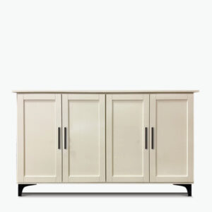 Madison Basic TV Lift Cabinet in Aged White