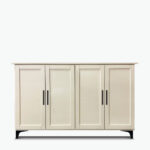 Madison Basic Plus TV Lift Cabinet in Aged White