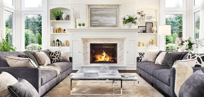 Designing a living room without focusing on the TV