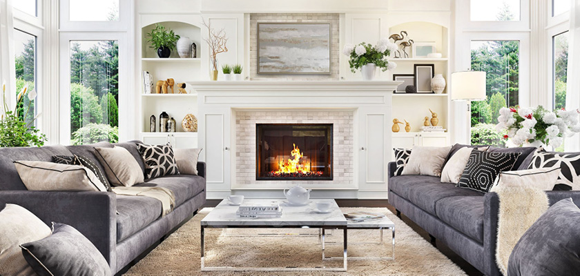 Designing a living room without focusing on the TV