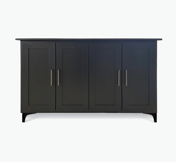 Black madison TV Lift Cabinet