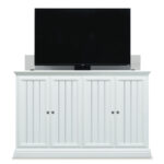 Lindon Basic Plus TV lift Cabinet in White