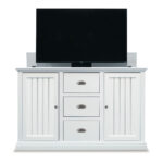 Lindon TV Lift Cabinet in White