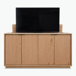 Berkeley TV Lift Cabinet TV open